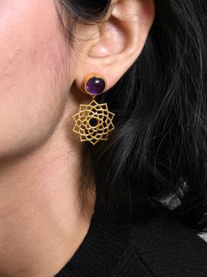 Crown Chakra Earrings 1
