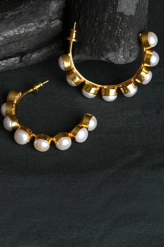 Emily Pearl Hoops