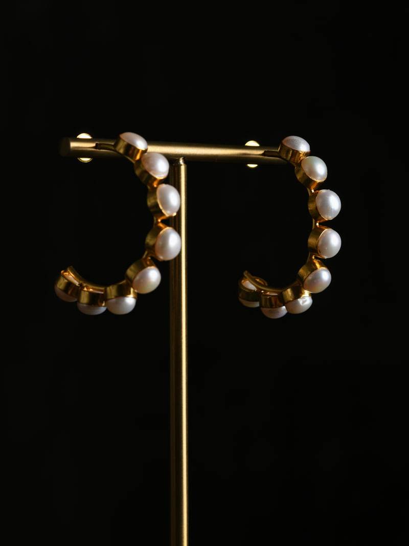 Emily Pearl Hoops