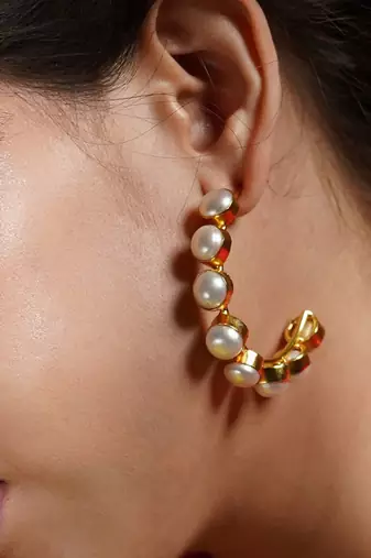 Emily Pearl Hoops