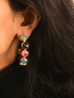 Emily Rainbow Hoops 1