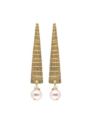 Falling Drops Studs (Gold-Plated) 1