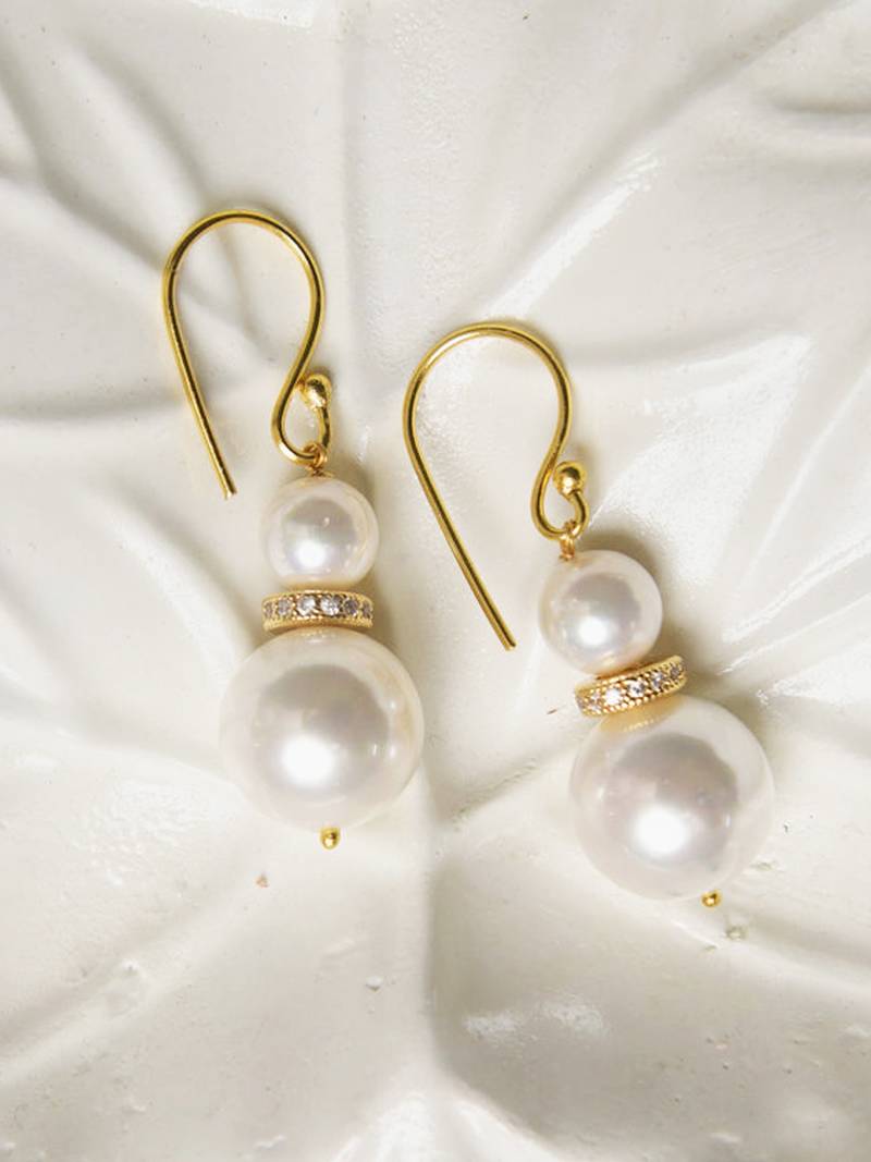 Pearl Zircon Globes