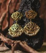 Lotus Filigree Earrings