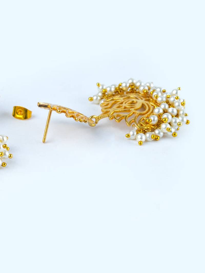 Lotus Filigree Earrings