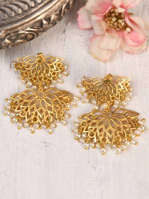 Lotus Mist Duet Earrings 1