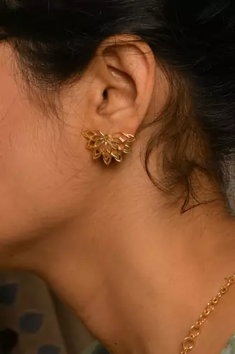 Lotus Mist Studs
