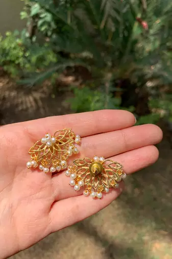 Lotus Mist Studs