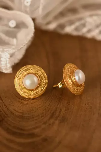 Luminous Pearl Studs