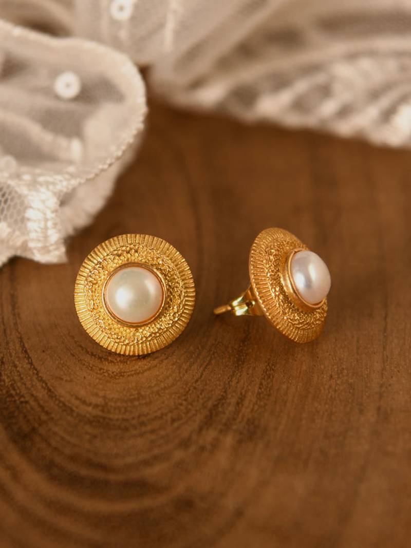 Luminous Pearl Studs