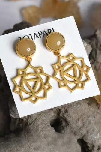 Manipura Chakra Studs
