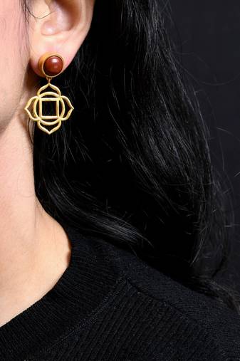 Root Chakra Earrings