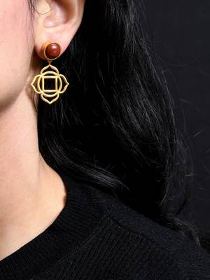 Root Chakra Earrings 1
