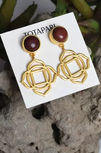 Root Chakra Earrings