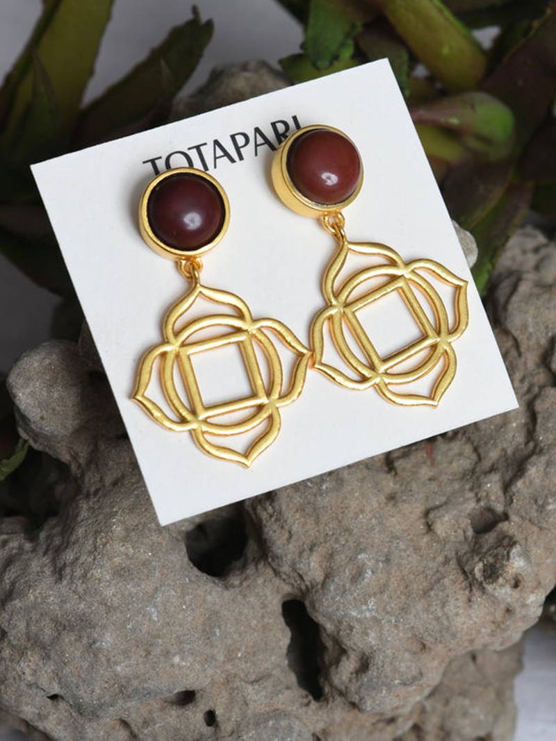 Root Chakra Earrings