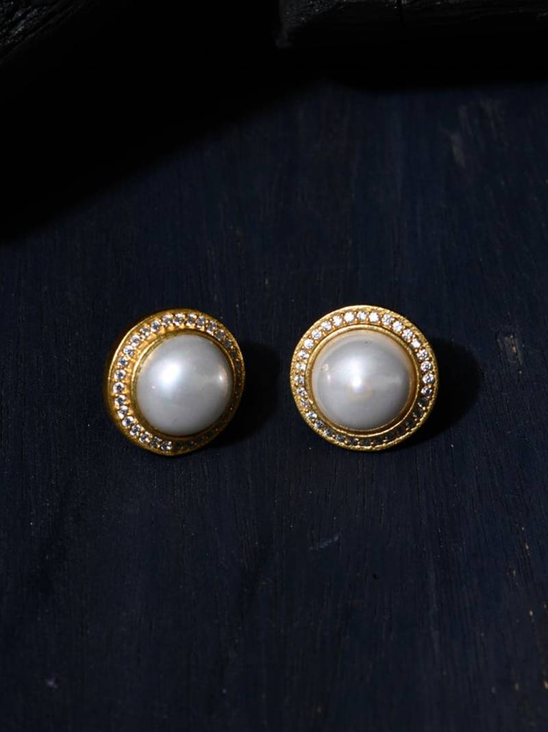 Stars and Pearls Studs
