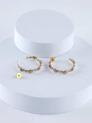 Twinkling Star Hoops 3