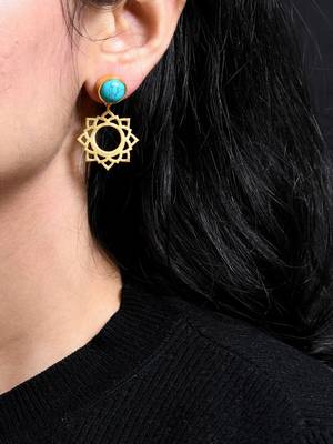 Vishuddhi Chakra Earrings 1
