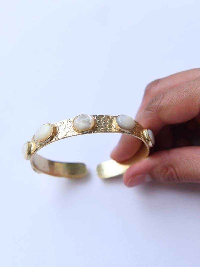 Emily Mother-of-Pearl Cuff