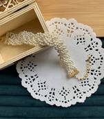 Braided Pearl Bracelet (Gold-Plated)