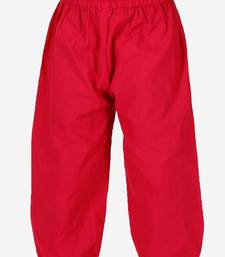 BownBee Printed Cotton Indo Westren Top with Harem Dhoti Suit Set for Girls- Purple