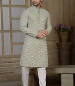 Arruga stylish golden sequins kurta pajama