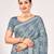 Roop Kashish Grey Color Soft Cotton Silk Saree With Silver Woven Border And Blouse Piece