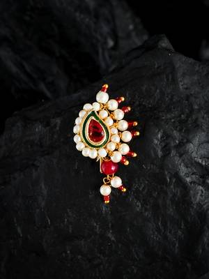 Rajputi besar pearl nosering 1
