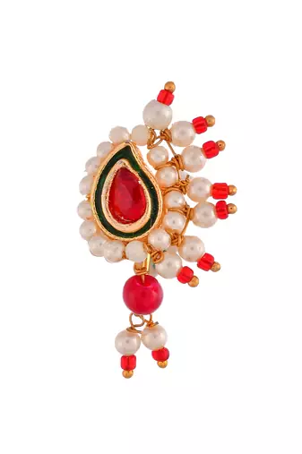 Rajputi besar pearl nosering