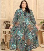 Rama Colour Ethnic Partywear Plus Size Kurti For Festive Looks