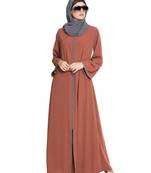 abaya kashibo multicolor plain full_sleeve