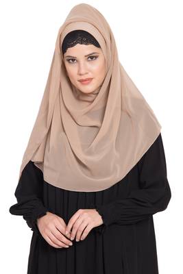 Ready To Wear- Instant Hijab With A Nose Pice 2