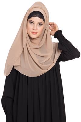 Ready To Wear- Instant Hijab With A Nose Pice 3