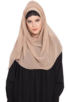 Ready To Wear- Instant Hijab With A Nose Pice 4