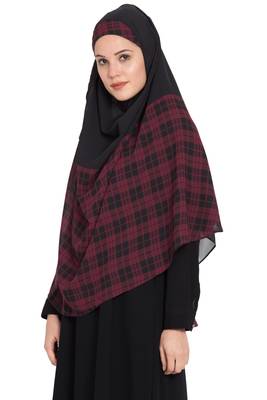 Ready to Wear-Instant Hijabs made in Super Fine Georgette 4