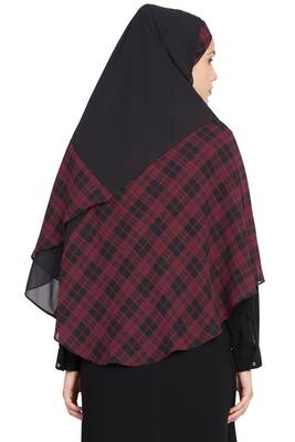 Ready to Wear-Instant Hijabs made in Super Fine Georgette 6