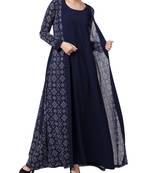 abaya kashibo multicolor plain full_sleeve