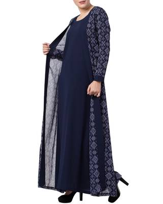 abaya kashibo multicolor plain full_sleeve 7