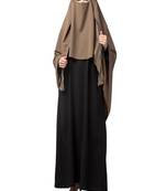 Plain Color Khimar With Frills.