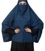 Full Size Crepe Khimar With Viscose Sleeves