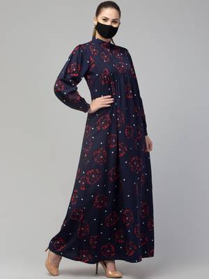 Maxi Dress With Pin Tucks and Gather 5