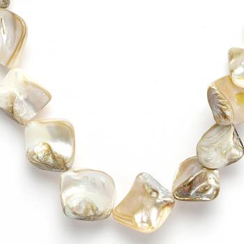 Natural beige texture jaipur stones choker necklace 5