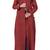 Musheco-Open Abaya Dress In Khadi Look
