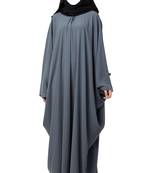 Simple yet Elegant Islamic Kaftan Abaya With Pleats on Neck