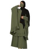 Long Free Size Tunic And Skirt Combo