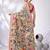 White Bangalore Silk Nakshi Kantha Stitch Handwoven Saree