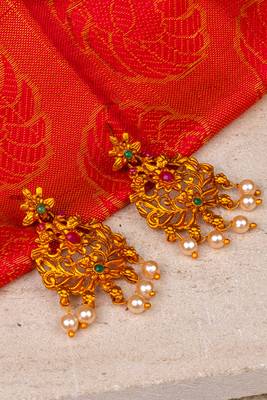 Temple Necklace Set for Festive Elegance 4