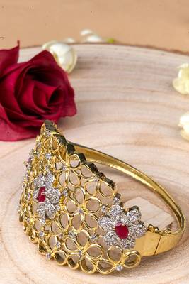 Pink Petal Flower Bracelet and Ring Set 5