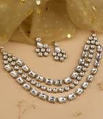 Statement Gold Jewellery with Diamante Stones