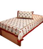 Jaipuri Designer Single Bed Sheet Bed Spread Cover 026
